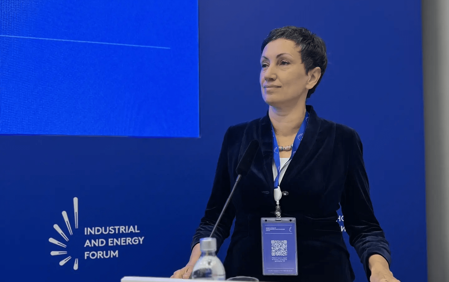 Алина Постовалова представила «Цифрового инспектора» НИИСФ РААСН на TNF 2026 в Тюмени